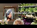 weekly reset | being productive, making green juice, reuniting w/ a friend
