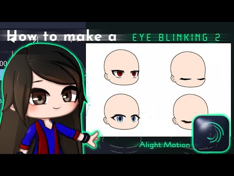 [FREE] How to Animate an Eye Blinking Animation || Gacha Stu-Club Tutorial ||