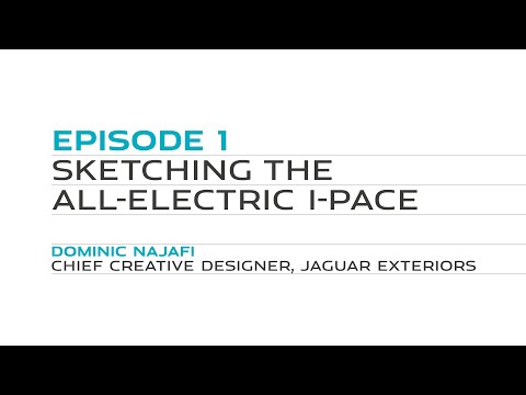 Jaguar Design Masterclass | EP 1: Sketching the All-Electric I-PACE