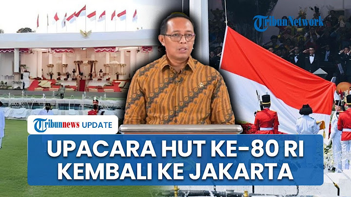 Upacara HUT ke-80 RI Kembali Digelar di Jakarta Bukan di IKN, Logo dan Tema akan Diumumkan Prabowo