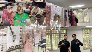 Master Architecture Student's Vlog (Internal Review Day) // UiTM Seri Iskandar.