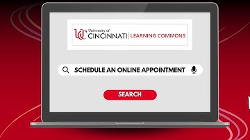 Schedule an Online Appointment with the Learning Commons
