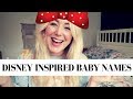 TOP DISNEY BABY NAMES FOR GIRLS AND BOYS | SJ STRUM BABY NAME MONDAY