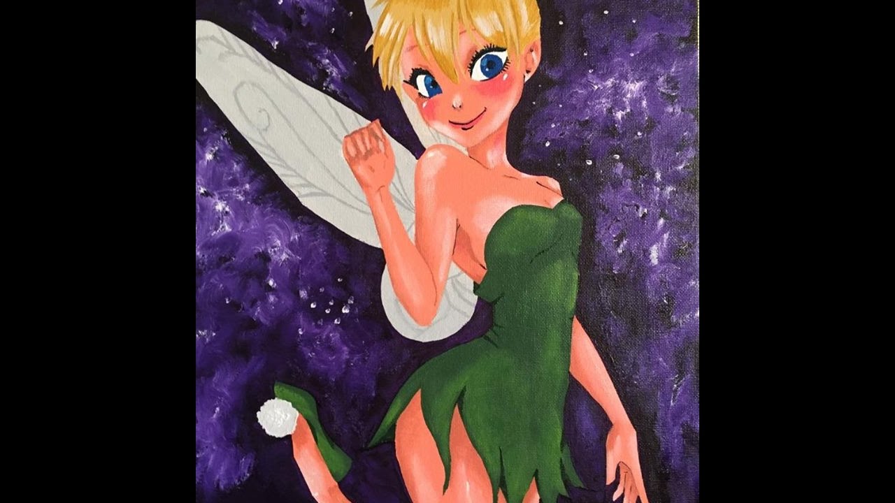How To Paint Tinkerbell Acrylic YouTube how-to-paint-tinkerbell-acrylic-youtube