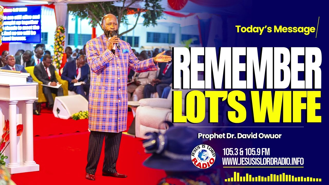 Remember Lot's wife - Don't Look back and Don't Stop in the Valley!