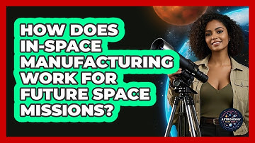 How Does In-space Manufacturing Work For Future Space Missions? - Astronomy Made Simple