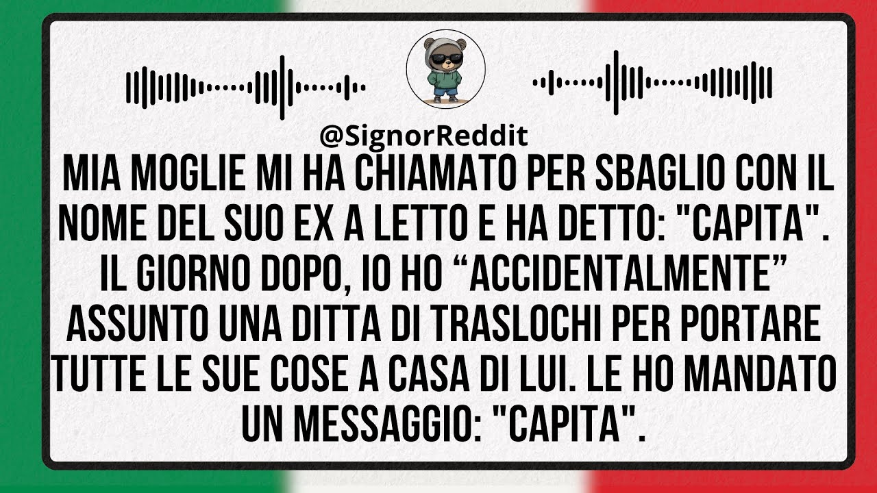 Mia Moglie Mi Ha “Accidentalmente” Chiamato Col Nome Del Suo Ex a Letto e Ha Detto: “Capita.”
