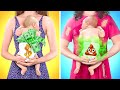 INCINTA DA RICCA VS INCINTA DA POVERA || Momenti divertenti durante la gravidanza su 123 GO! GOLD