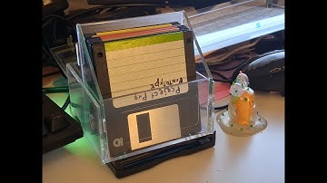 Floppy Disk Insertion & Quick Save