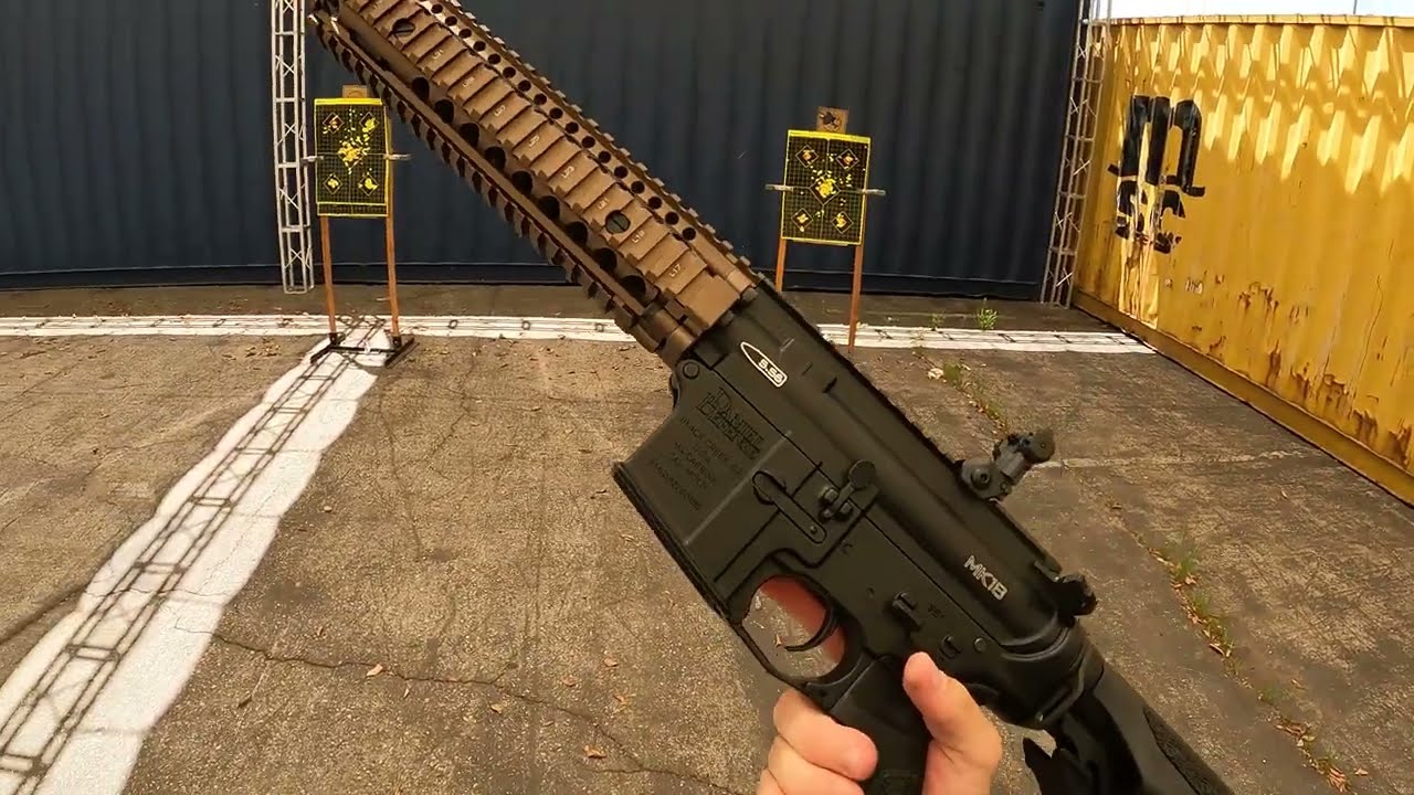 EMG x Daniel Defense DDMK18 Airsoft EBB AEG Rifle - ICS w/ S3