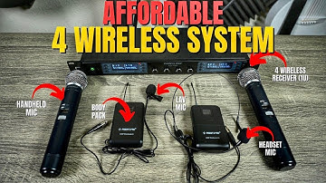 AFFORDABLE 4-in-1u WIRELESS System - Phenyx Pro PTU7000C