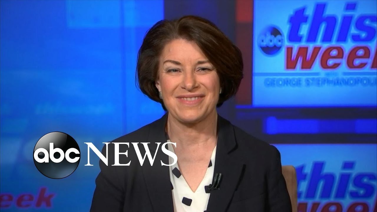 We Are Not Safe In Donald Trump S America Klobuchar Abc News Youtube