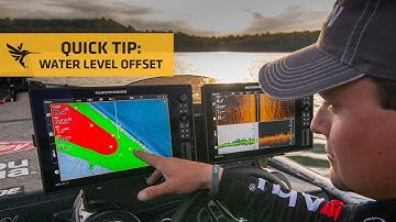 Water Level Offset Tip - Adjusting Water Levels on Your Humminbird Map