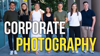 Business Photography - Behind the Scenes of Portraits and Group Photos | VonniMedia