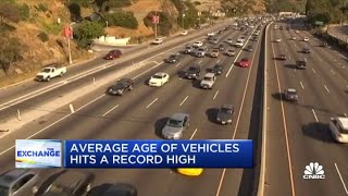 Average age of vehicles hits record high