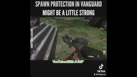 SPAWN PROTECTION IN VANGUARD MIGHT BE A LITTLE STRONG #shorts