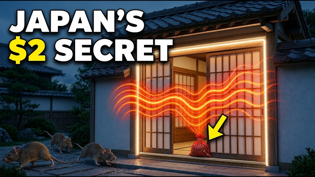 Why Don't Rats Enter Japanese Homes? The $2 Secret They Put In