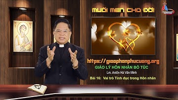 Giáo Lý Bổ Túc Hôn Nhân - Bài 16: Vai trò Tính dục trong Hôn nhân