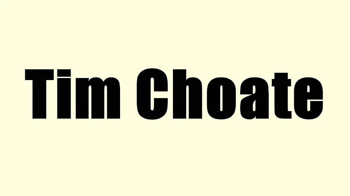 Tim Choate