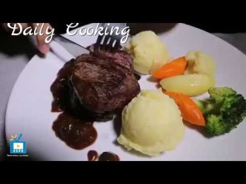 Grilled Beef Tenderloin Recipe with Red Wine Shallot Reduction - on a Primo XL Oval Kamado