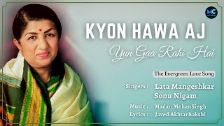 Kyon Hawa (Lyrics) - Lata Mangeshkar #RIP ,Sonu Nigam | Shah Rukh Khan, Preity Zinta | Veer-Zaara