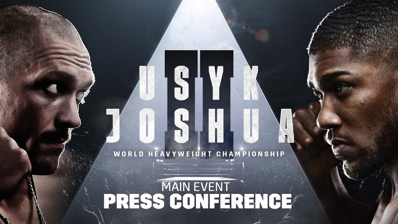 Oleksandr Usyk vs Anthony Joshua 2 final press conference