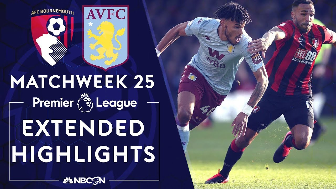Bournemouth v. Aston Villa | PREMIER LEAGUE HIGHLIGHTS | 2/1/2020 | NBC