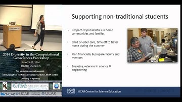 Diversifying the Geosciences