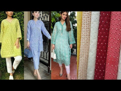 Very Beautiful Chikankari Dresses Pakistani 2022 | Latest Lawn Chickenkari Stitching Ideas