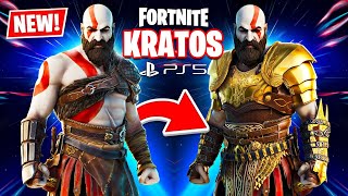 New Ps5 Kratos Skin In Fortnite Season 5