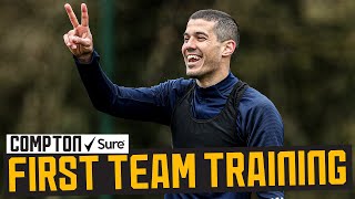 Wolves warm up for Burnley | Behind the scenes of first-team training