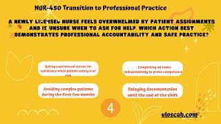 Nur 450 Transition To Professional Practice 1
