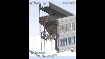HiCAD - Balcony construction - Krameß company #foryou #hicad #engineering #metal #balcony