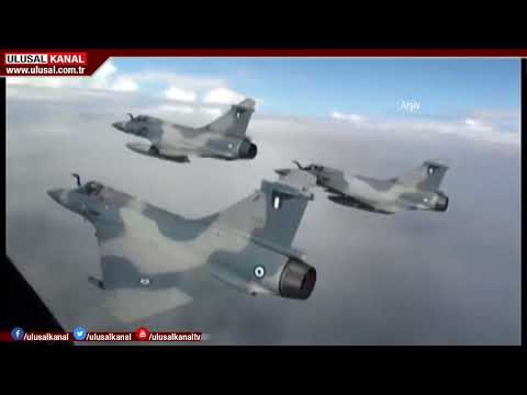 Ege Denizinde Yunanistan Hava Kuvvetlerine savaş uçağı düştü