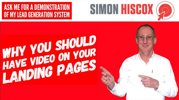 Why you should have video your landing pages