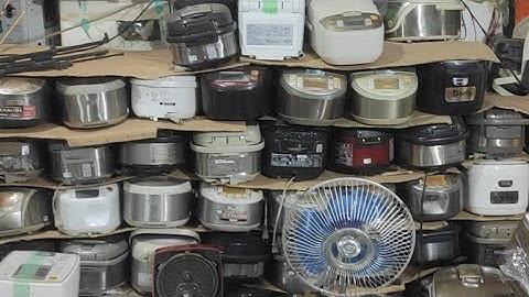 Xả Nồi Cơm Nhật Bãi Giá Rẻ Video Ngày 15/9/2022