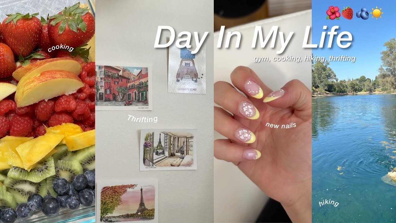 Day In My Life Vlog 🌺🍓🫐🍉☀️ - YouTube