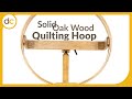 The solid wood amish made quilting hoop from dutchcrafters