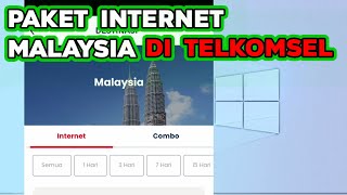 Cara Membeli / Aktifkan Kuota Internet Roaming Telkomsel Malaysia screenshot 3