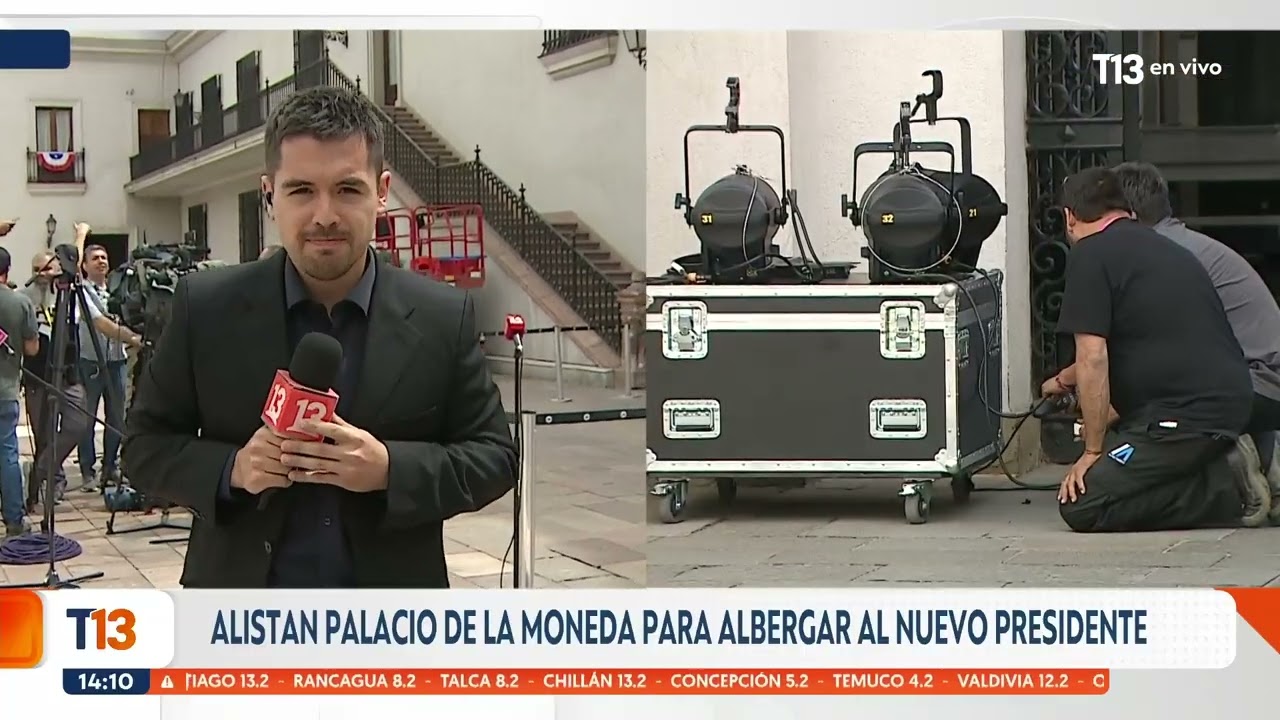 Alistan Palacio de La Moneda para albergar al nuevo presidente