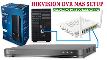 Hikvision DVR NAS storage setup with LAN network | WD EX2 Ultra NAS for Hikvision Devices | Part 4