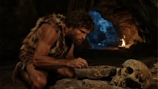 The difficult life in caves of primitive people in the Stone Age | Boring Caveman