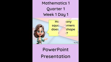 Mathematics 1 Matatag Curriculum PowerPoint Presentation Quarter 1 Week 1 Day 1 #grade1matatag #ppt