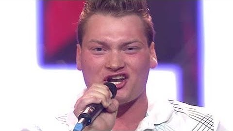 Supertalent 2013 Christian Jährig mit "Ich will immer wieder" von Helene Fischer
