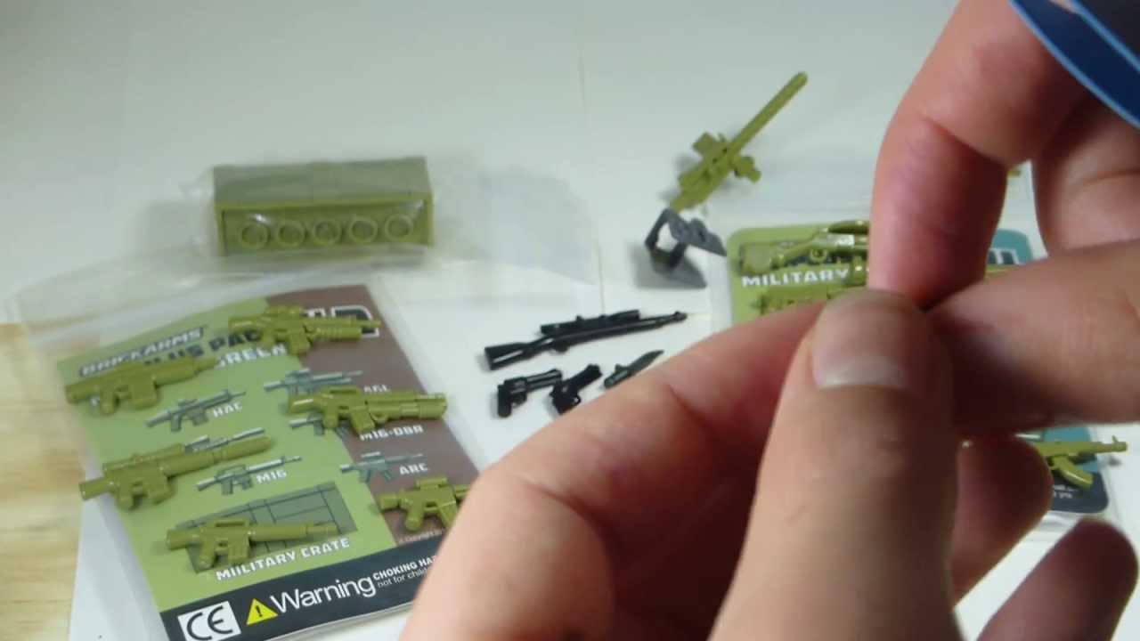 Lego Brickarms haul