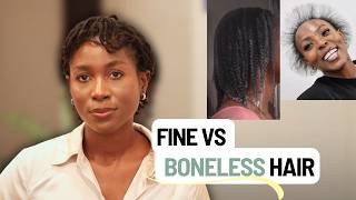 Stop Treating Fine Hair Like Coarse Natural Hair! (Or You’ll Go Bald)