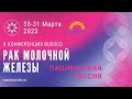 X Конференция RUSSCO «Рак молочной железы» - Пациентская сессия «Здравствуй!»