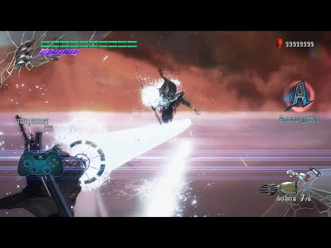 Nero Kamehameha Combo - DMC5 Nero Combos