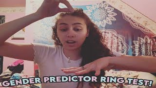 Gender Ring Prediction Test!! How Many Kids Will I Have?? 🤔 (Creepy Accurate!)