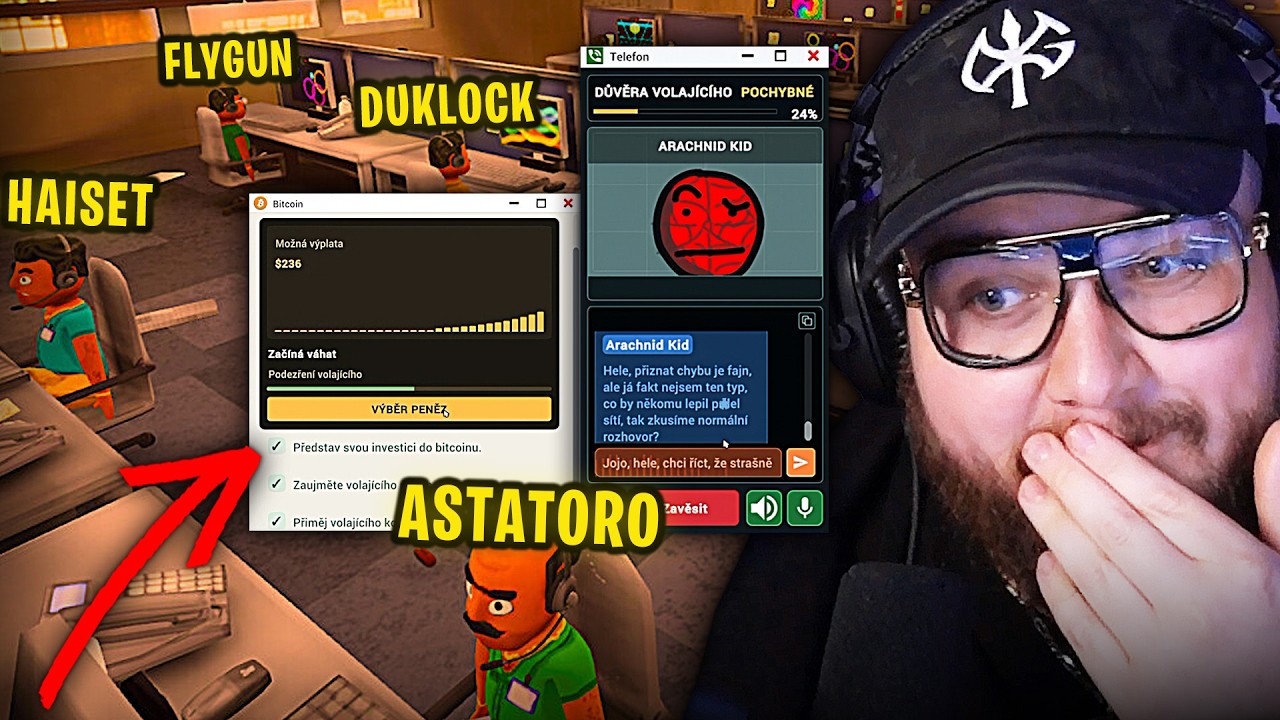 STREAMEŘI SCAMMUJÍ V CALL CENTRU!